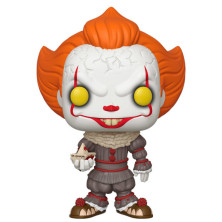 Figura POP IT Chapter 2 Pennywise with Boat 25cm